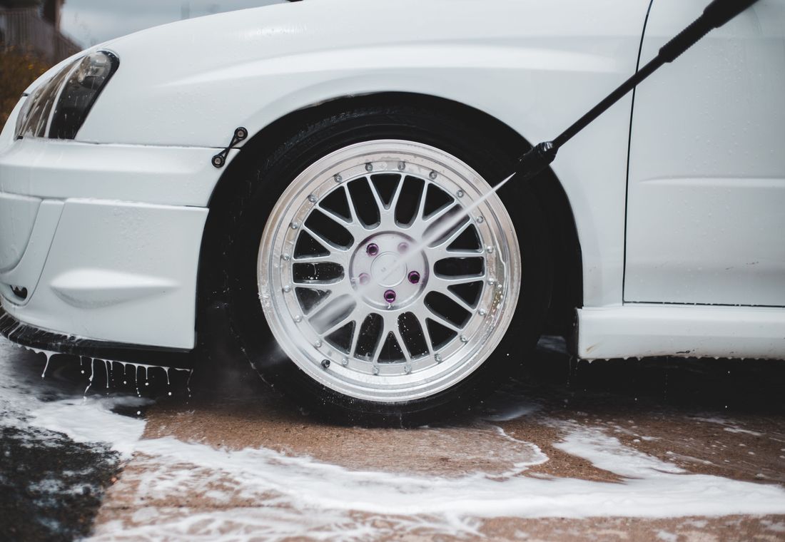Wheel wash detail